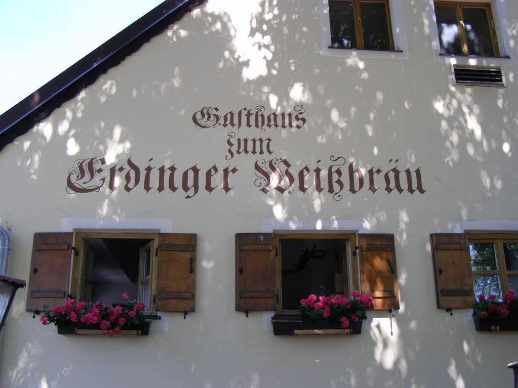 Hotel & Gaststaette Zum Erdinger Weissbraeu Munique Exterior foto